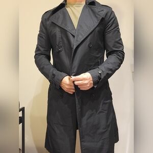 Jean Paul Gaultier Men's Black Trench Coat